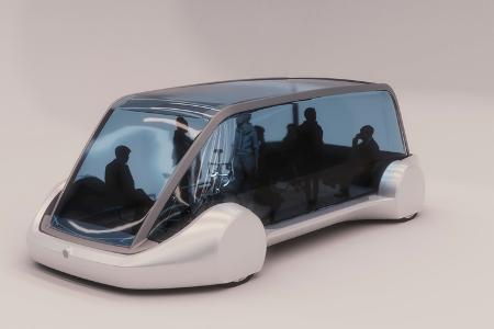 Tesla Robotaxi Shuttle The Boring Company