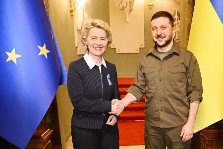 Ursula von der Leyen Besuch Ukraine