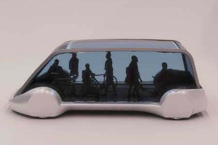 Tesla Robotaxi Shuttle The Boring Company