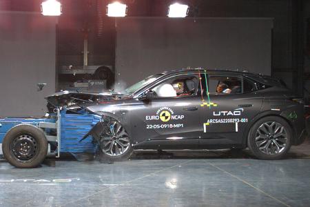EuroNCAP Crashtest DS4