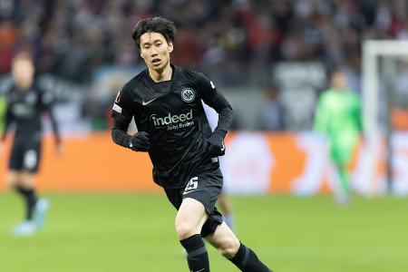 Daichi Kamada - Note: 2,0 - Zeigte am Ball immer wieder feine Kontakte. Gerade seine finalen Pässe im Umschaltspiel waren mitunter eine Augenweide. Leistete zudem viel Defensivarbeit und bot einige tolle Tacklings an. Belohnte sich mit dem Assist zum 3:0 (67.). In der Schlussphase beinahe selbst noch mit einem Tor (78.).