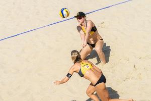 Beachvolleyball: Borger/Sude im Halbfinale