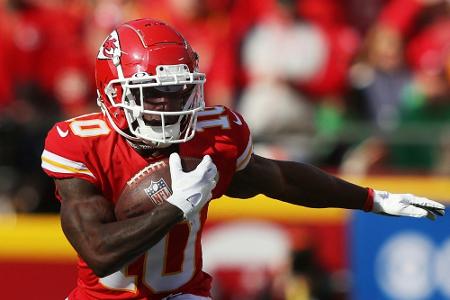 NFL: Hill von den Chiefs zu den Dolphins NFL: Hill von den Chiefs zu den Dolphins