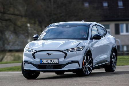 Ford Mustang Mach-E BMW iX3 Tesla Model Y Jaguar i-Pace Volvo XC40 Recharge Mercedes EQC