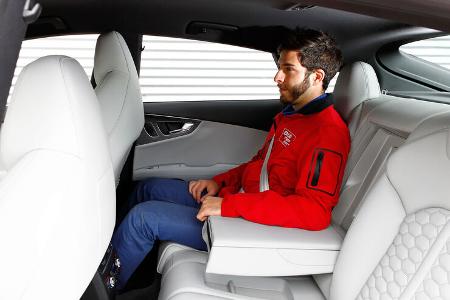 Audi RS7 Sportback, Fondsitz, Beinfreiheit