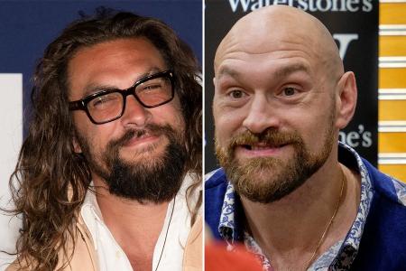 Vor WM-Kampf: Jason Momoa und weitere Stars unterstützen Tyson Fury Vor WM-Kampf: Jason Momoa und weitere Stars unterstützen Tyson Fury