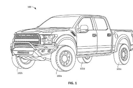 Ford Patent Allrad-Lenkung F-150