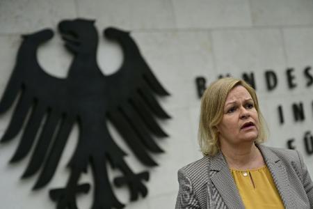 Innenministerin Faeser trifft Lahm und Sasic Innenministerin Faeser trifft Lahm und Sasic