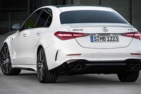 SPERRFRIST 27.04.22 00:01 Uhr Mercedes-AMG C 43 2022 Neuvorstellung