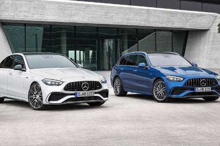 SPERRFRIST 27.04.22 00:01 Uhr Mercedes-AMG C 43 2022 Neuvorstellung