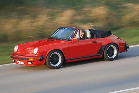 Porsche 911 Carrera Cabriolet, Seitenansicht