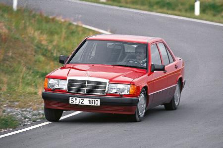 Mercedes-Benz 190, Frontansicht