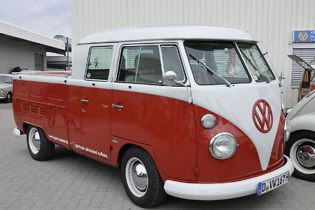 VW Bus T1 Doka auf dem Maikäfertreffen