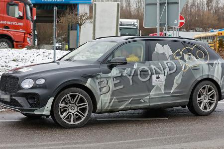 Erlkönig Bentley Bentayga LWB