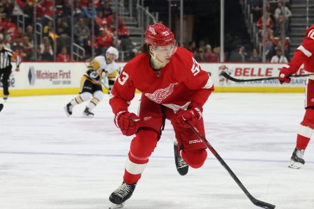 Seider verabschiedet sich mit Tor aus NHL-Saison Seider verabschiedet sich mit Tor aus NHL-Saison