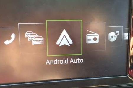 Android Auto im Auswahlmenü des Skoda