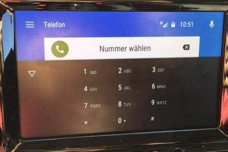 Telefonie in Android Auto