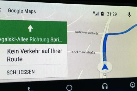 Navigation mit Verkehrslageinfos