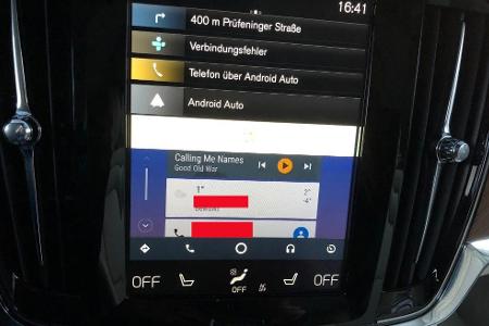 Android Auto im Volvo V90
