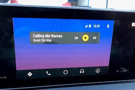 Android Auto auf MBUX in der Mercedes A-Klasse