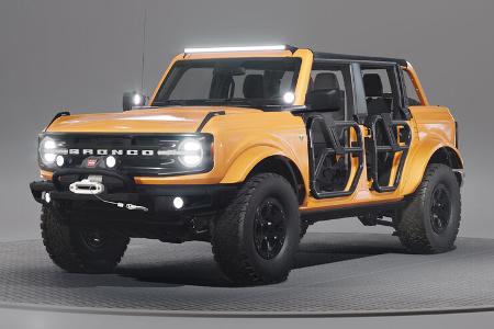 Der modulare Aufbau des Ford Bronco.
