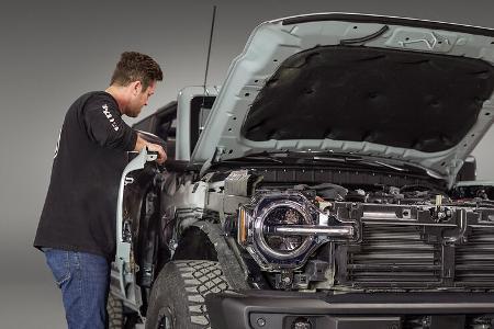 Der modulare Aufbau des Ford Bronco.