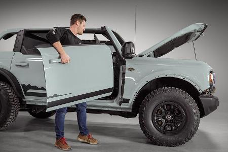 Der modulare Aufbau des Ford Bronco.