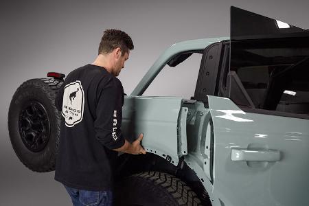Der modulare Aufbau des Ford Bronco.