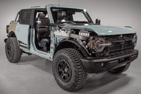 Der modulare Aufbau des Ford Bronco.