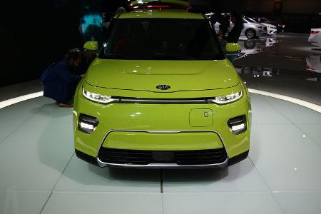 11/2018, Kia e-Soul 2019 Sitzprobe Michael von Maydell LA Auto Show