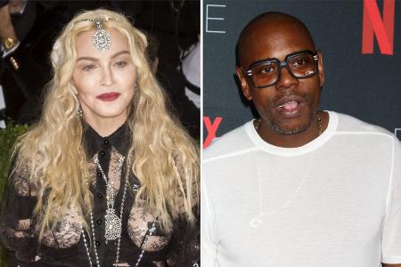 Madonna wohnte der Attacke auf Komiker Dave Chappelle bei Madonna wohnte der Attacke auf Komiker Dave Chappelle bei