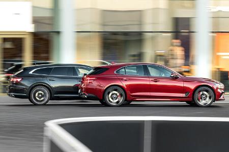 VW Arteon Shooting Brake, Genesis G70 Shooting Brake