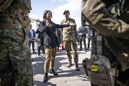 Baerbock Ukraine-Reise deutsche Botschaft in Kiew