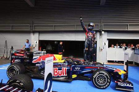 Sebastian Vettel GP Belgien 2011