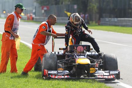 Sebastian Vettel Red Bull GP Italien 2012