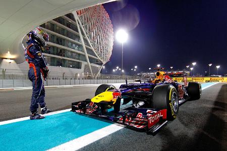Sebastian Vettel GP Abu Dhabi 2012
