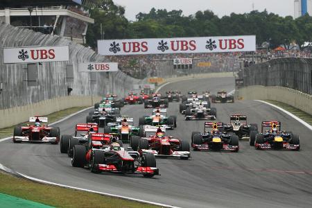 Start GP Brasilien 2012