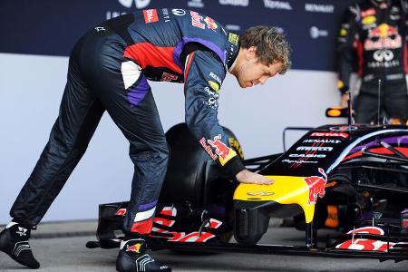 Sebastian Vettel - Formel 1 - Jerez-Test 2014