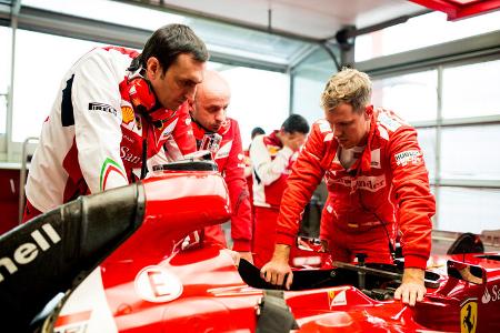 Sebastian Vettel - Ferrari-Test - Fiorano - 2014