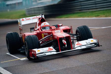 Sebastian Vettel - Ferrari-Test - Fiorano - 2014