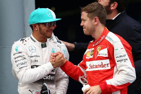 Hamilton & Vettel - GP Malaysia 2015