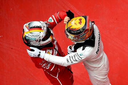 Vettel & Hamilton - Stats - GP China 2017
