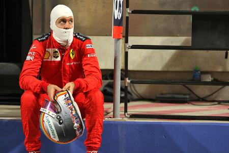 Sebastian Vettel - Ferrari - GP Bahrain 2020 - Sakhir - Rennen 