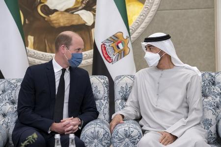 Prinz William reist kurzfristig in die Vereinigten Arabischen Emirate