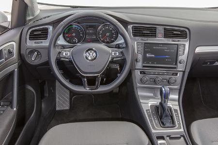 VW e-Golf, Cockpit