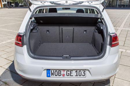 VW e-Golf, Kofferraum