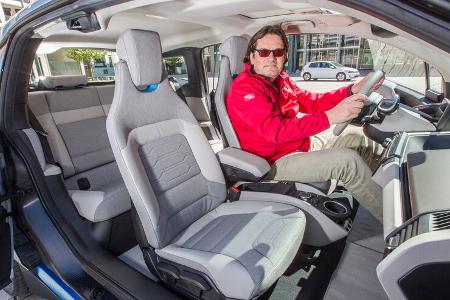 BMW i3, Cockpit, Sitze