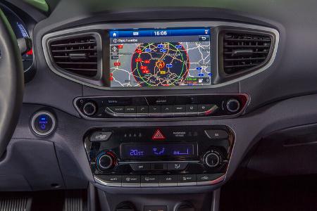 Hyundai Ioniq Elektro, Navi, Infotainment