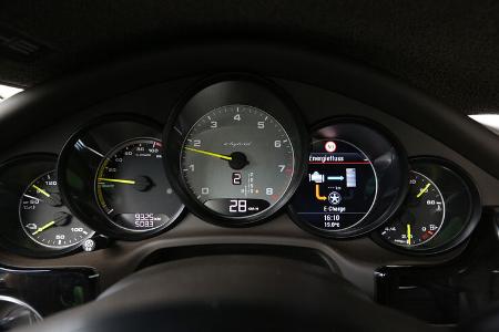 Porsche Panamera S E-Hybrid, Rundinstrumente