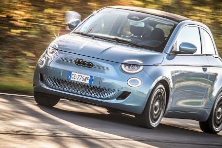Fiat 500e Cabrio, Exterieur